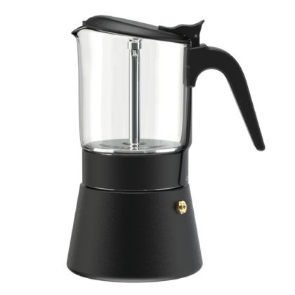 Black ClearBrew™ Moka Pot